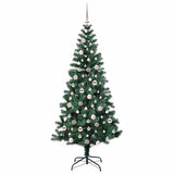 Albero di Natale artificiale con luci integrate Verde 210 cm