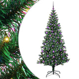 Albero di Natale artificiale con luci integrate Verde 210 cm