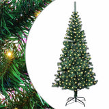 Albero di Natale artificiale con luci integrate Verde 240 cm