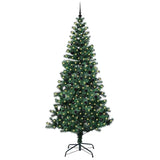Albero di Natale artificiale con luci integrate Verde 240 cm