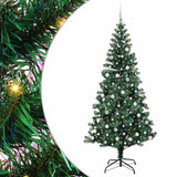 Albero di Natale artificiale con luci integrate Verde 240 cm