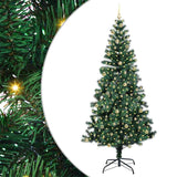 Albero di Natale artificiale con luci integrate Verde 240 cm