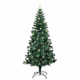 Albero di Natale artificiale con luci integrate Verde 240 cm