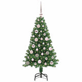 Albero di Natale artificiale con 150 LED Verde 120 cm