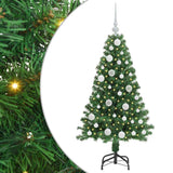 Albero di Natale artificiale con 150 LED Verde 120 cm