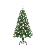 Albero di Natale artificiale con 150 LED Verde 120 cm