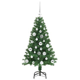 Albero di Natale artificiale con 150 LED Verde 120 cm