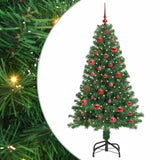 Albero di Natale artificiale con 150 LED Verde 150 cm
