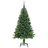 Albero di Natale artificiale con 150 LED Verde 150 cm