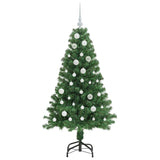 Albero di Natale artificiale con 150 LED Verde 150 cm