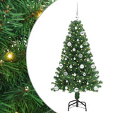 Albero di Natale artificiale con 150 LED Verde 150 cm