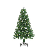 Albero di Natale artificiale con 150 LED Verde 150 cm