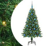 Albero di Natale artificiale con 150 LED Verde 150 cm