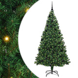 Albero di Natale artificiale con 300 LED Verde 210 cm
