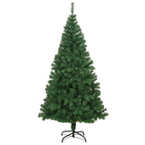 Albero di Natale artificiale con 300 LED Verde 210 cm