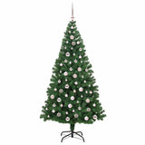 Albero di Natale artificiale con 300 LED Verde 210 cm