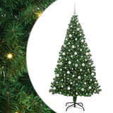 Albero di Natale artificiale con 300 LED Verde 210 cm