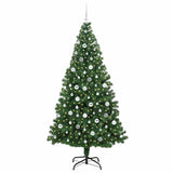 Albero di Natale artificiale con 300 LED Verde 210 cm
