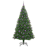 Albero di Natale artificiale con 300 LED Verde 210 cm