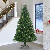 Albero di Natale artificiale con 300 LED Verde 240 cm