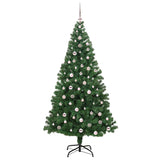 Albero di Natale artificiale con 300 LED Verde 240 cm