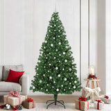 Albero di Natale artificiale con 300 LED Verde 240 cm