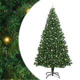 Albero di Natale artificiale con 300 LED Verde 240 cm