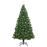 Albero di Natale artificiale con 300 LED Verde 240 cm