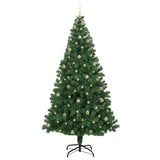 Albero di Natale artificiale con 300 LED Verde 240 cm