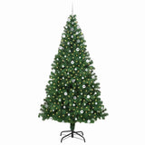 Albero di Natale artificiale con 300 LED Verde 240 cm