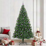 Albero di Natale artificiale con 300 LED Verde 240 cm