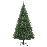 Albero di Natale artificiale con 300 LED Verde 240 cm