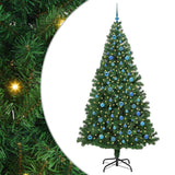 Albero di Natale artificiale con 300 LED Verde 240 cm