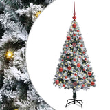 Albero di Natale artificiale con 150 LED Bianco 120 cm