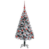 Albero di Natale artificiale con 150 LED Bianco 120 cm
