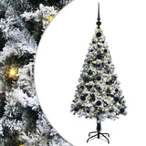 Albero di Natale artificiale con 150 LED Bianco 120 cm