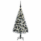 Albero di Natale artificiale con 150 LED Bianco 120 cm