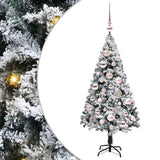 Albero di Natale artificiale con 150 LED Bianco 120 cm