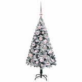 Albero di Natale artificiale con 150 LED Bianco 120 cm