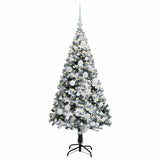 Albero di Natale artificiale con 150 LED Bianco 120 cm
