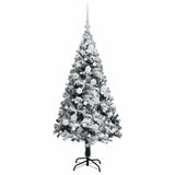 Albero di Natale artificiale con 150 LED Bianco 120 cm