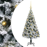 Albero di Natale artificiale con 150 LED Bianco 120 cm