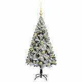 Albero di Natale artificiale con 150 LED Bianco 120 cm