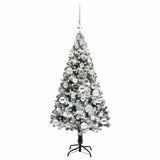 Albero di Natale artificiale con 150 LED Bianco 120 cm