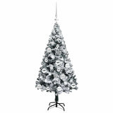 Albero di Natale artificiale con 150 LED Bianco 120 cm