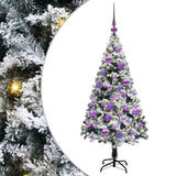 Albero di Natale artificiale con 150 LED Bianco 120 cm