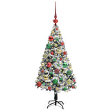 Albero di Natale artificiale con 150 LED Bianco 120 cm