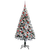 Albero di Natale artificiale con 150 LED Bianco 150 cm