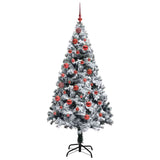 Albero di Natale artificiale con 150 LED Bianco 150 cm