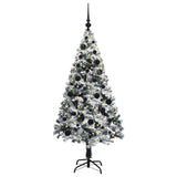 Albero di Natale artificiale con 150 LED Bianco 150 cm